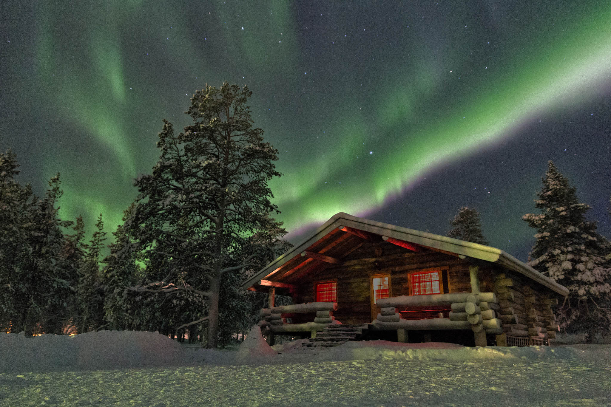 Wintervakantie naar Fins Lapland met Arke1