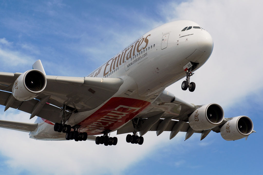 Emirates A380 Superjumbo