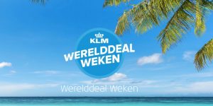 Wanneer zijn de KLM Werelddeal weken 2019