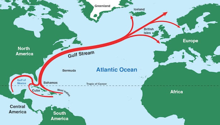 North Atlantic Gulf Stream