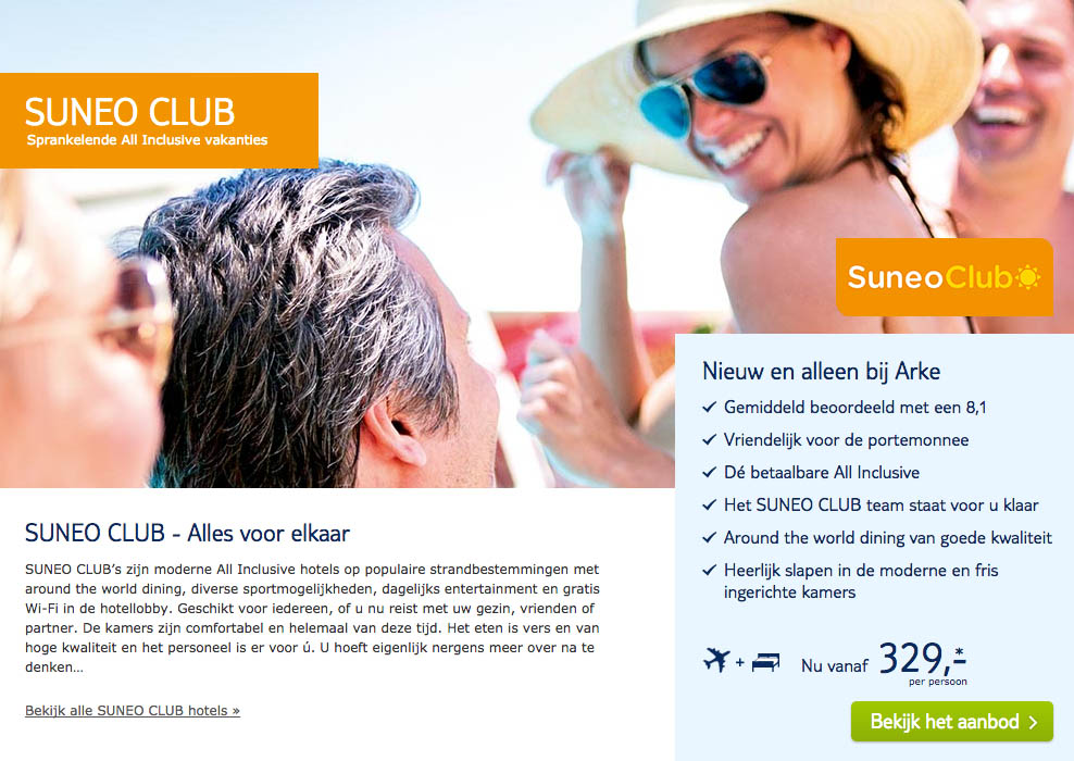 Sunseo Club all inclusive vakanties van Arke1